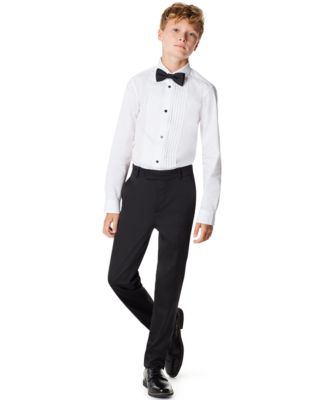 Piece Tuxedo Shirt and Bow Tie ...